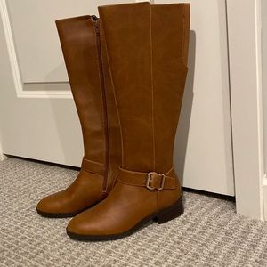 ALDO beige knee high boots
